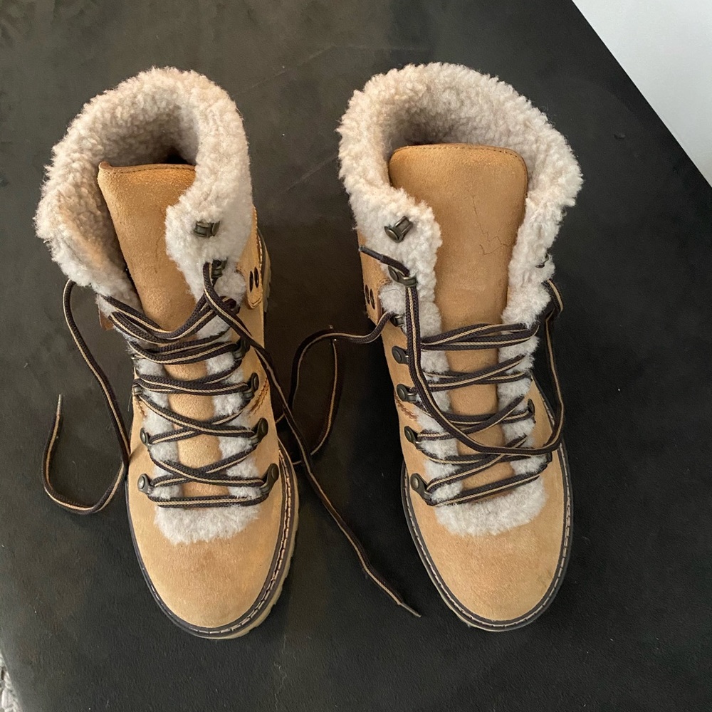 See by Chloe Shearling Boots 39